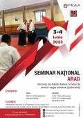 Seminar national, 3-4 iunie, Arad, 2022